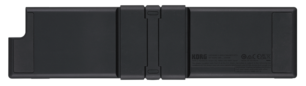 Korg NanoKey Fold 25 Key Foldable Midi Keyboard - Black