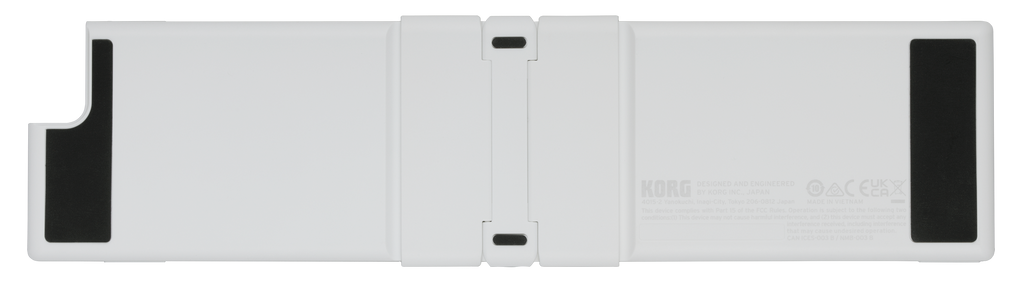 Korg NanoKey Fold 25 Key Foldable Midi Keyboard - White