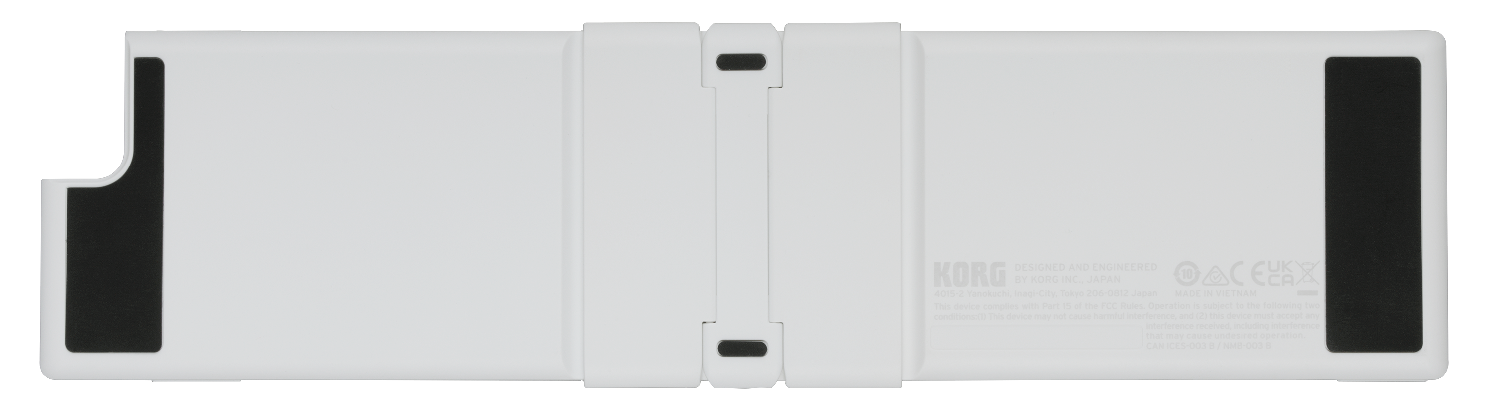 Korg NanoKey Fold 25 Key Foldable Midi Keyboard - White
