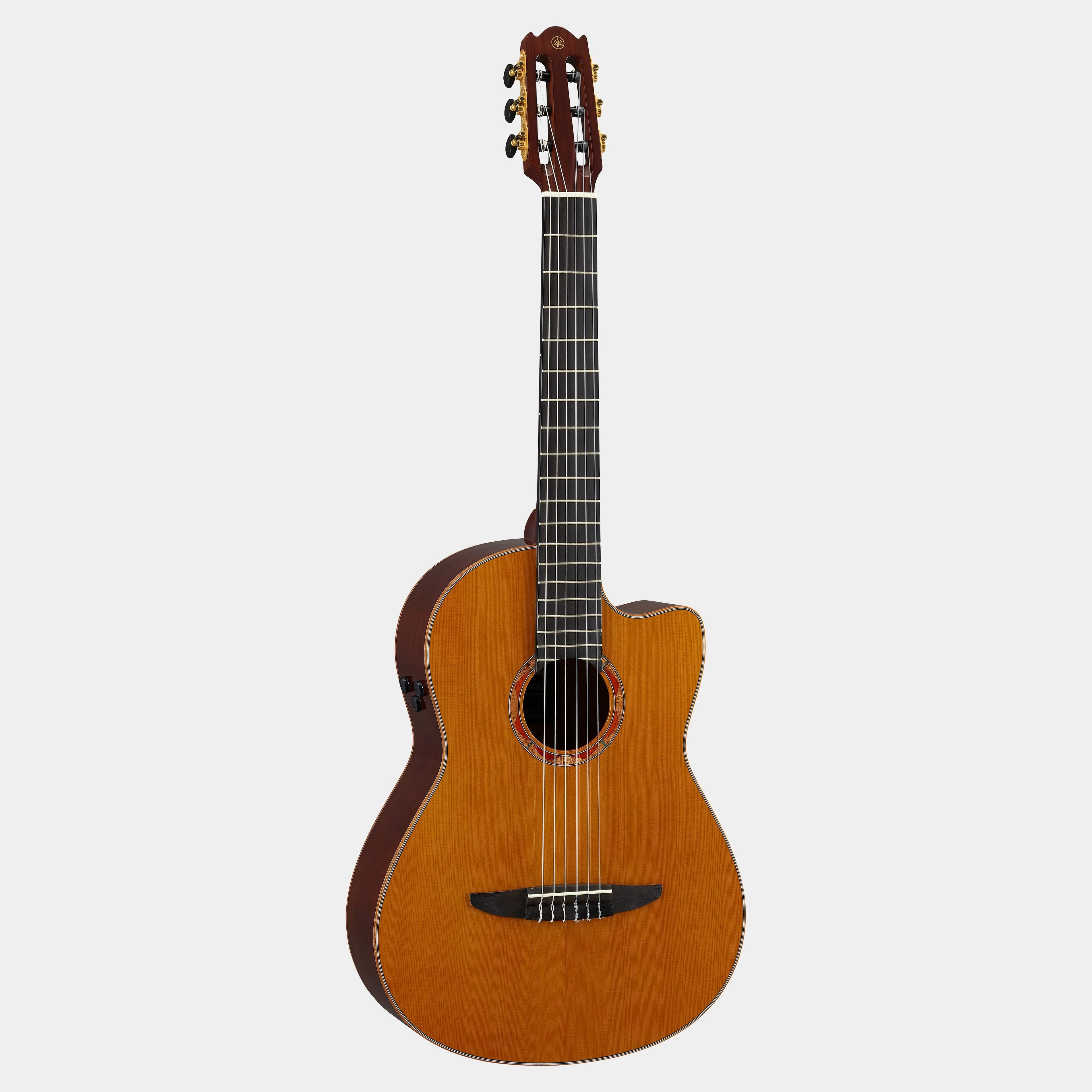 Yamaha NCX3C Nylon Acoustic Electric Guitar w/Deluxe Gigbag - Cedar