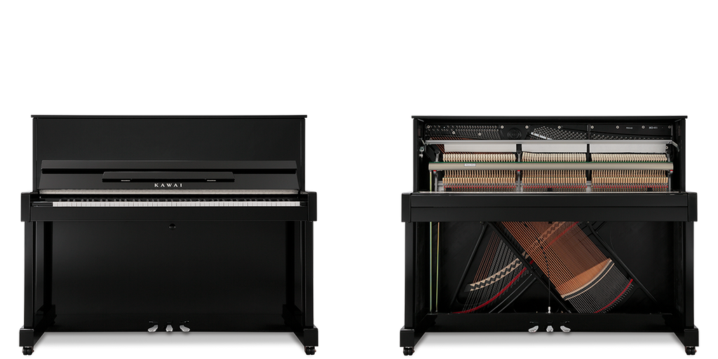 Kawai ND21 121cm Upright Piano - Ebony Polish (ND21/MEP)
