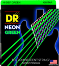 DR Strings 'Neon' GREEN Electric Strings - 9-42