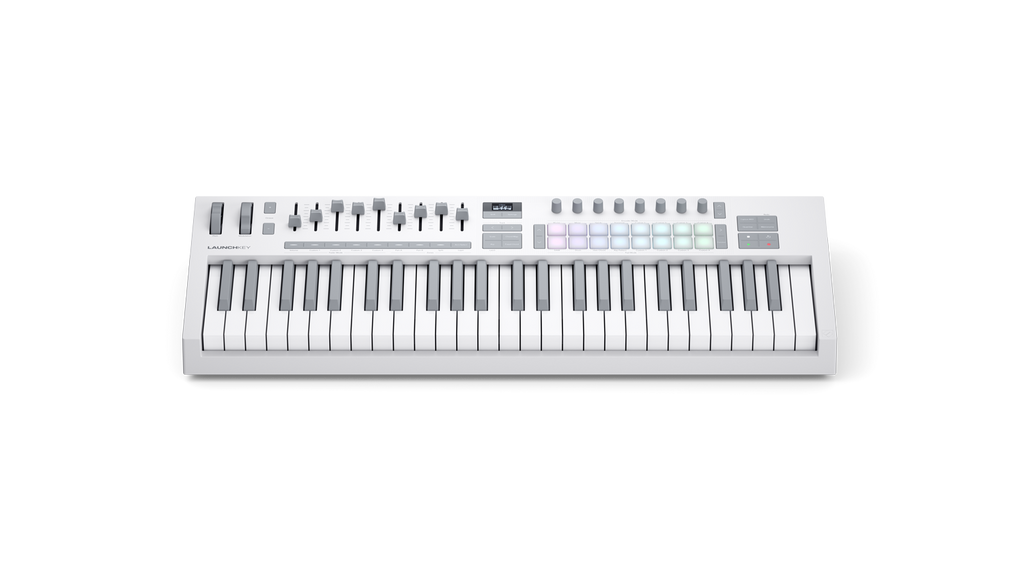 Novation Launchkey 49 MK4 Keyboard Controller - White