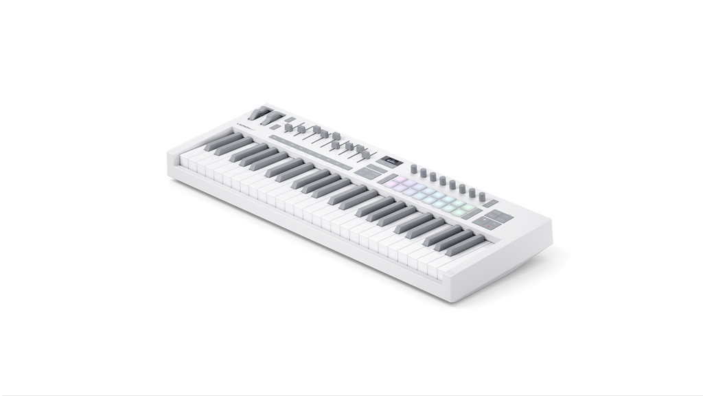 Novation Launchkey 49 MK4 Keyboard Controller - White