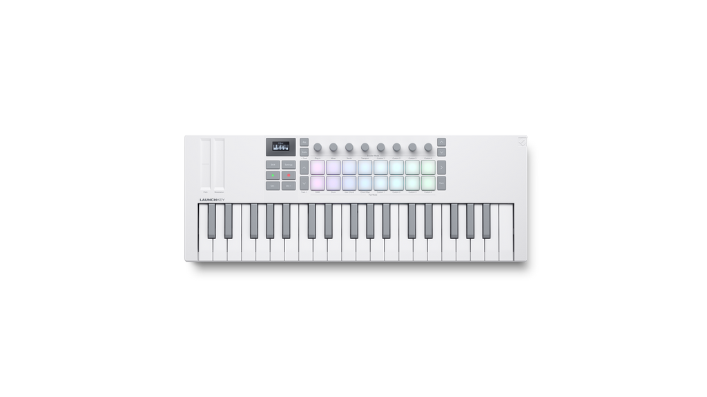 Novation Launchkey MINI 37 MK4 Keyboard Controller - White