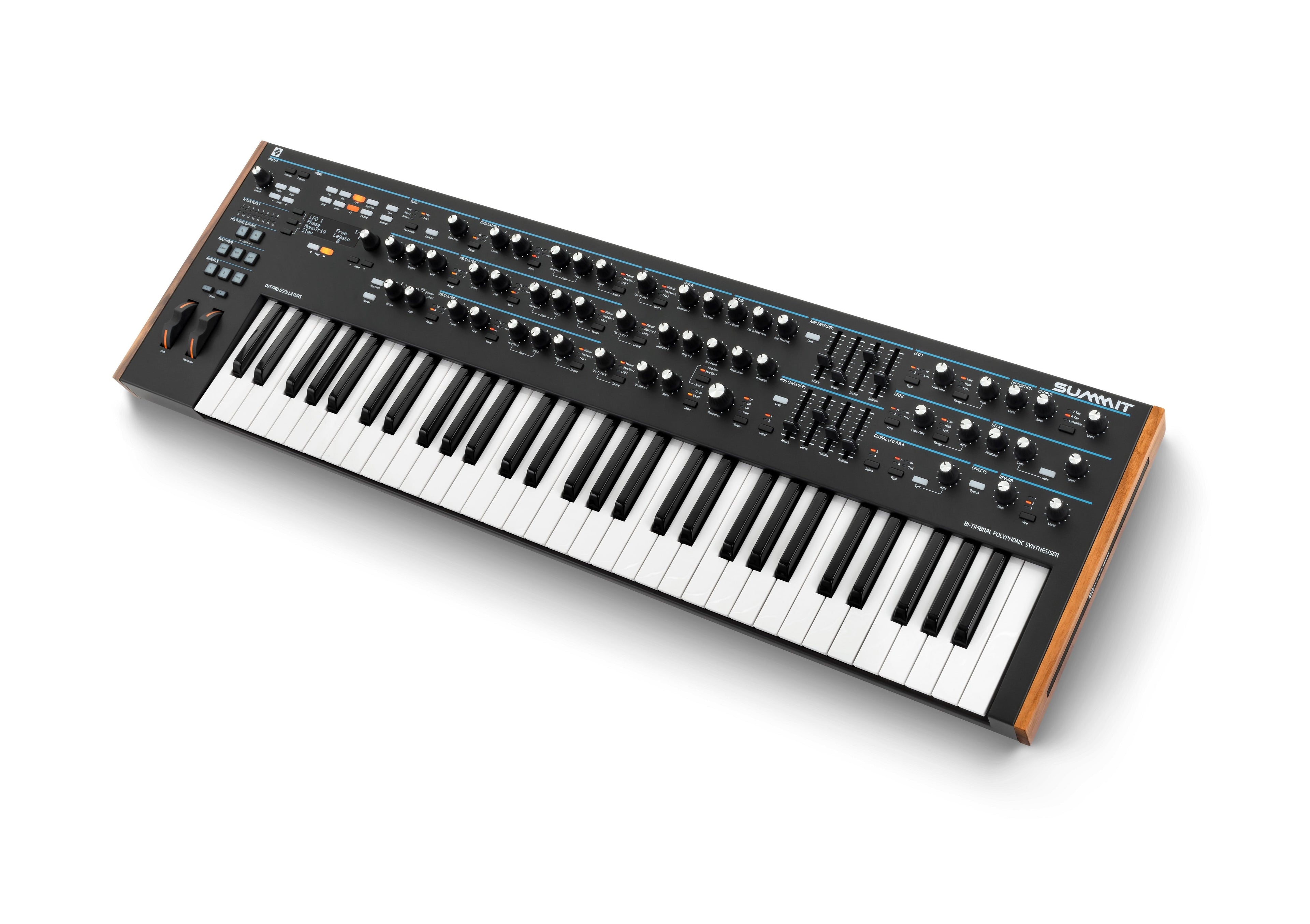 Novation Summit Two-Part 16-voice 61-key Polyphonic Synthesiser