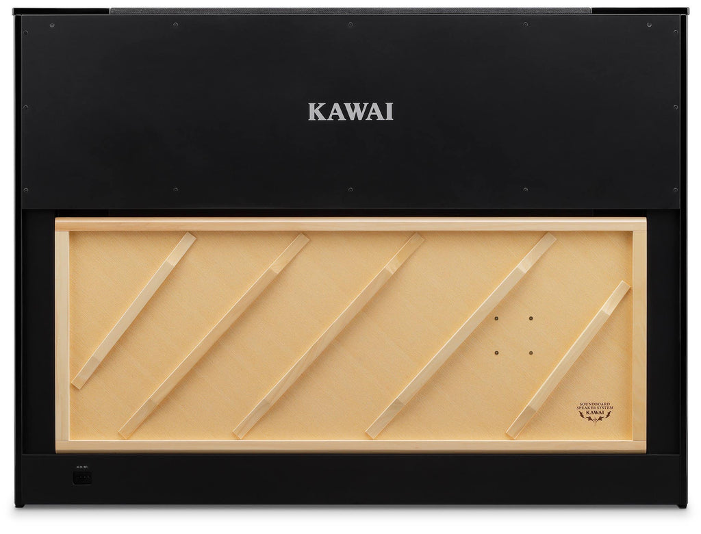 Kawai Novus NV6 Hybrid Digital Piano w/Matching Bench - Polished Ebony