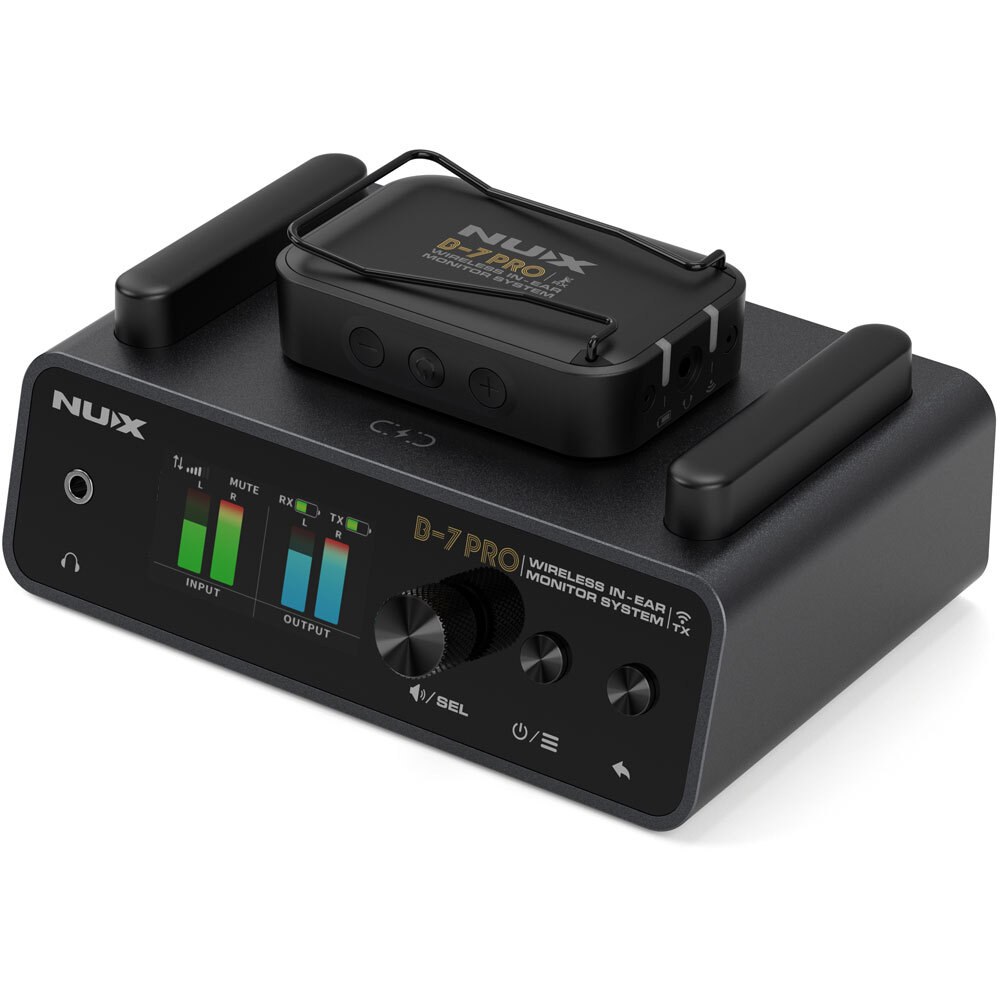 NU-X B-7PRO 2.4 GHz Professional Personal Wireless In-Ear Monitoring System