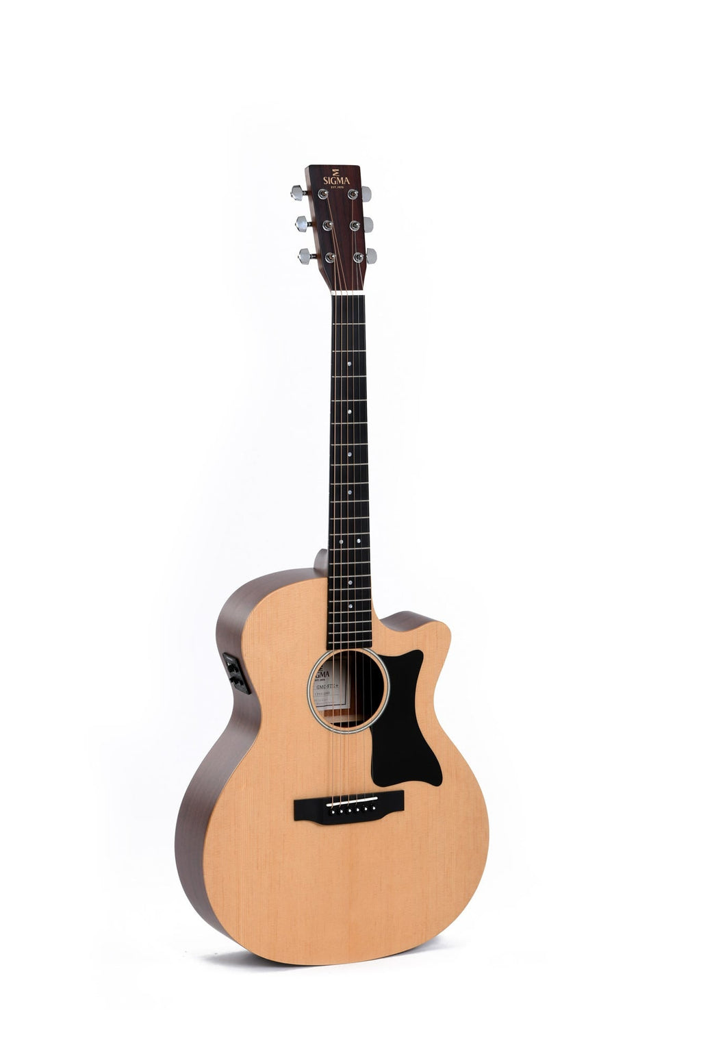 Sigma GMC-STE Grand OM Acoustic Electric Guitar - Spruce/Mahogany
