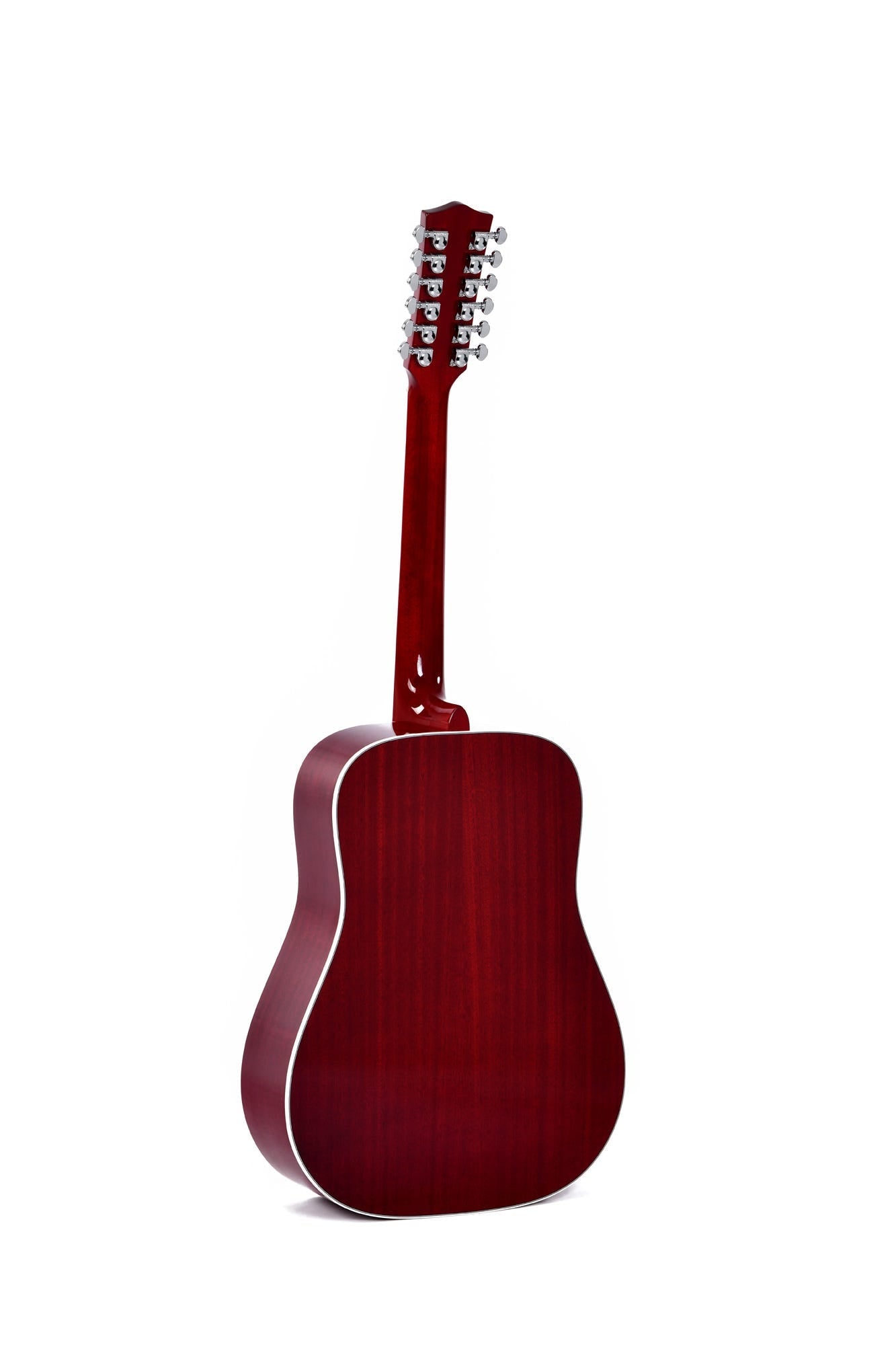 Sigma DM12-SG5 12-String Acoustic Electric Guitar - Vintage Cherry Sunburst