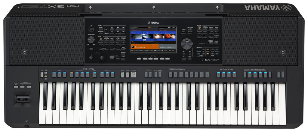 Yamaha PSRSX720+ Digital Workstation / Arranger Keyboard w/Bluetooth Audio Input