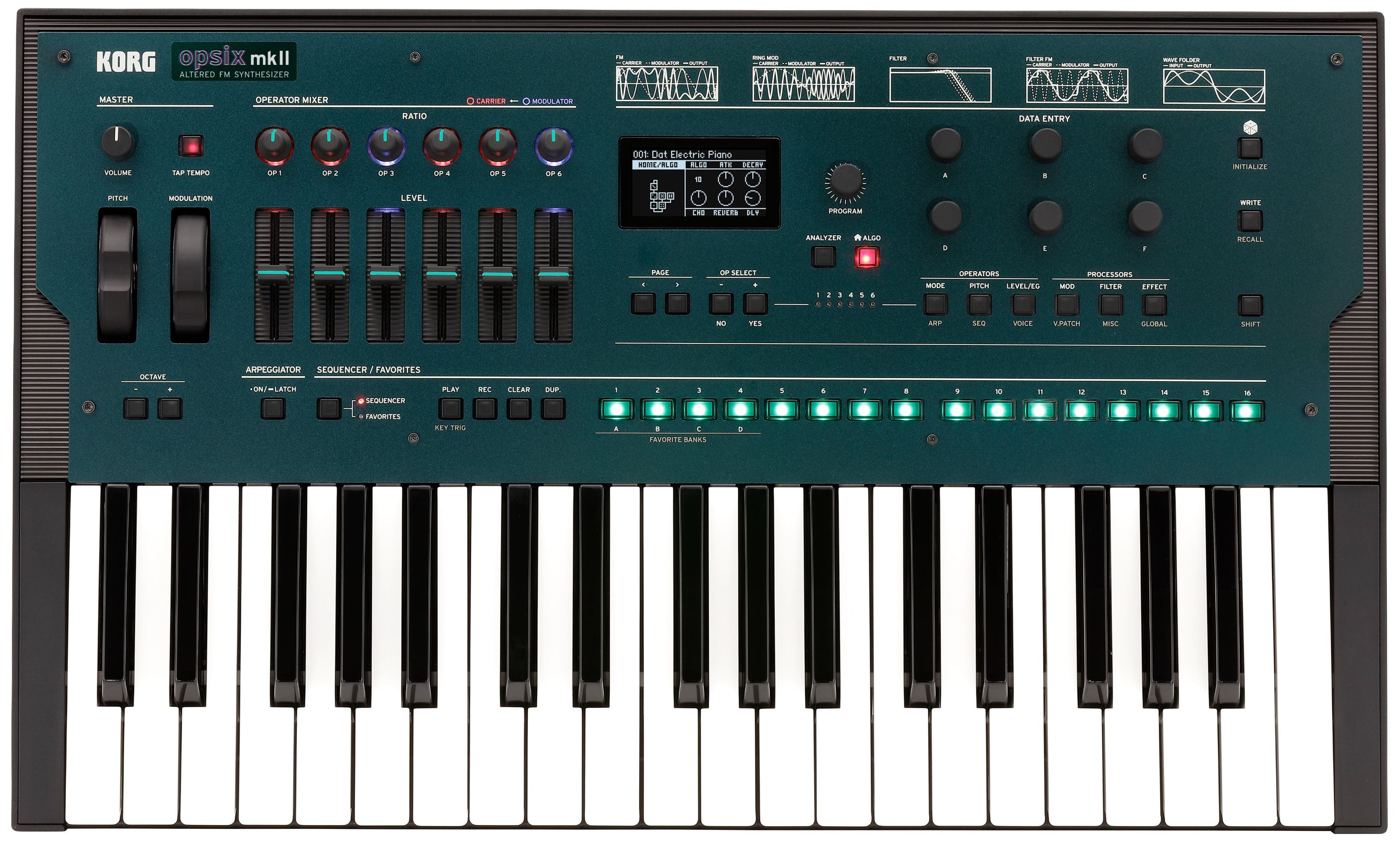 Korg opsix MK2 Altered FM Synthesizer