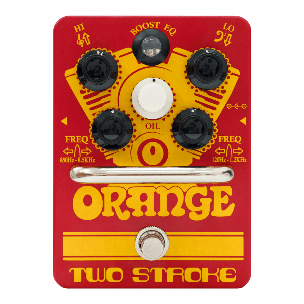 Orange Two Stroke Boost EQ Pedal