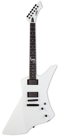 ESP LTD Snakebyte James Hetfield Signature Guitar w/Case - Snow White
