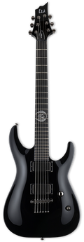 ESP LTD LK-600 Luke Kilpatrick Electric Guitar w/Case - Black