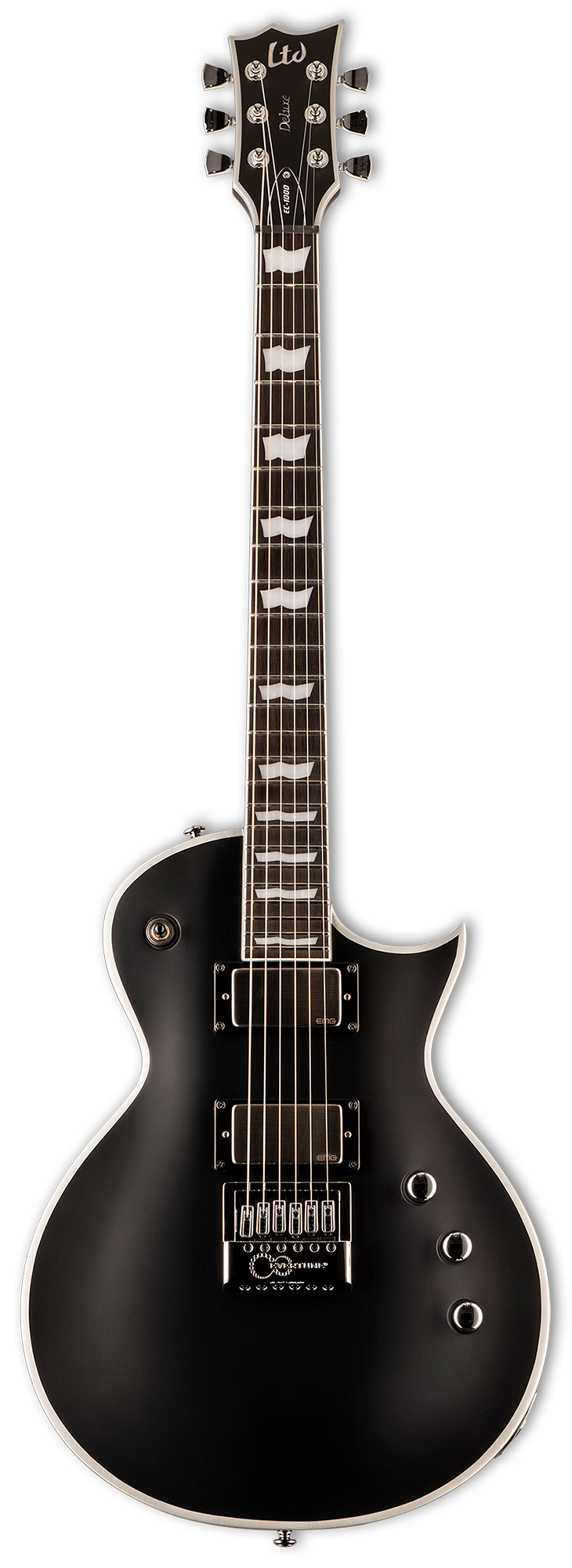 ESP LTD EC-1000 Evertune BB Guitar - Black Satin