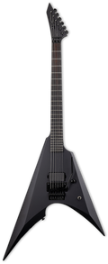 ESP LTD Arrow Black Metal FR Guitar - Black Satin