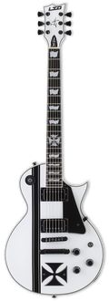 ESP LTD Iron Cross James Hetfield Signature Guitar w/Case - Snow White