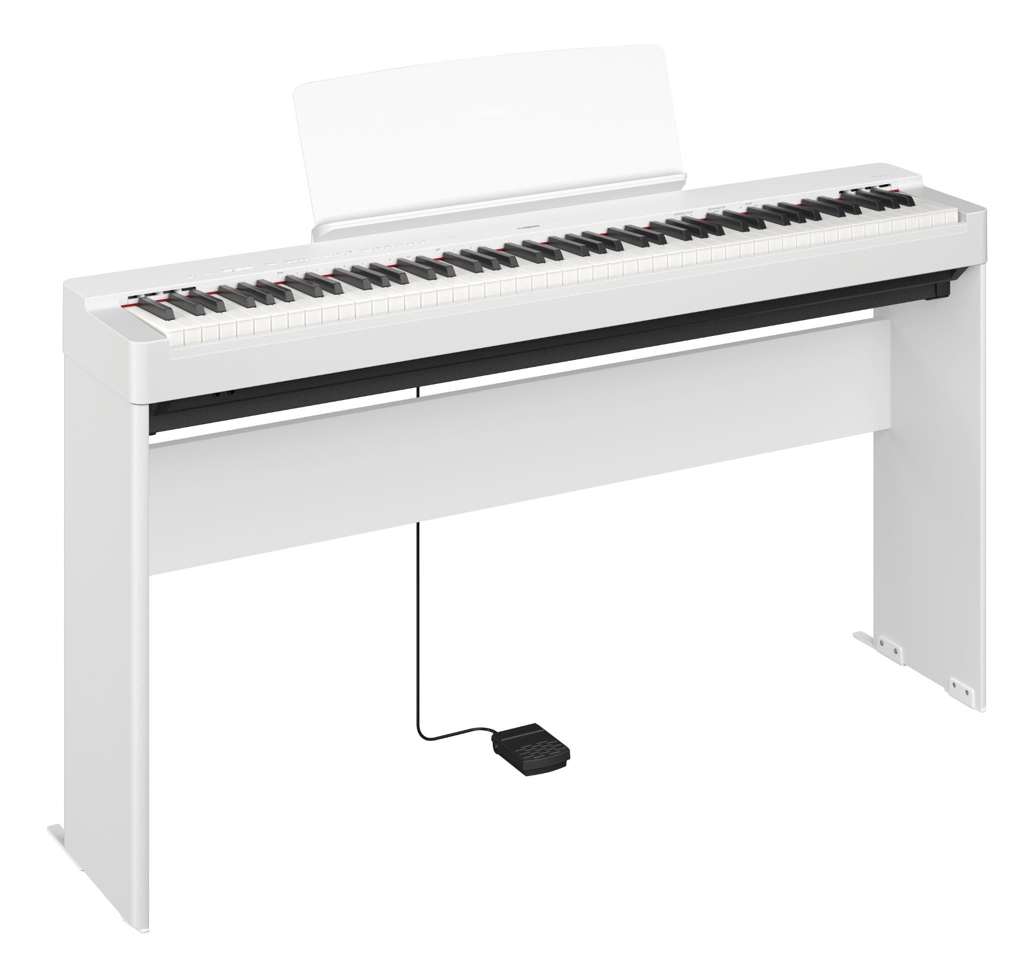 Yamaha P-225WH Digital Piano - White (P225WH)