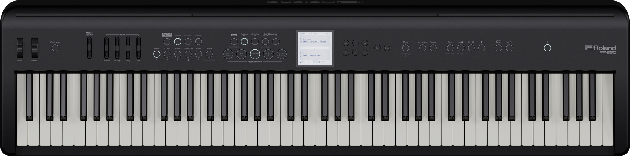 Roland FP-E50 Entertainment Piano - Black