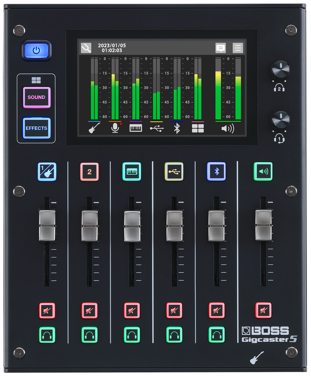Boss GCS5 Gigcaster 5 Audio Streaming Mixer