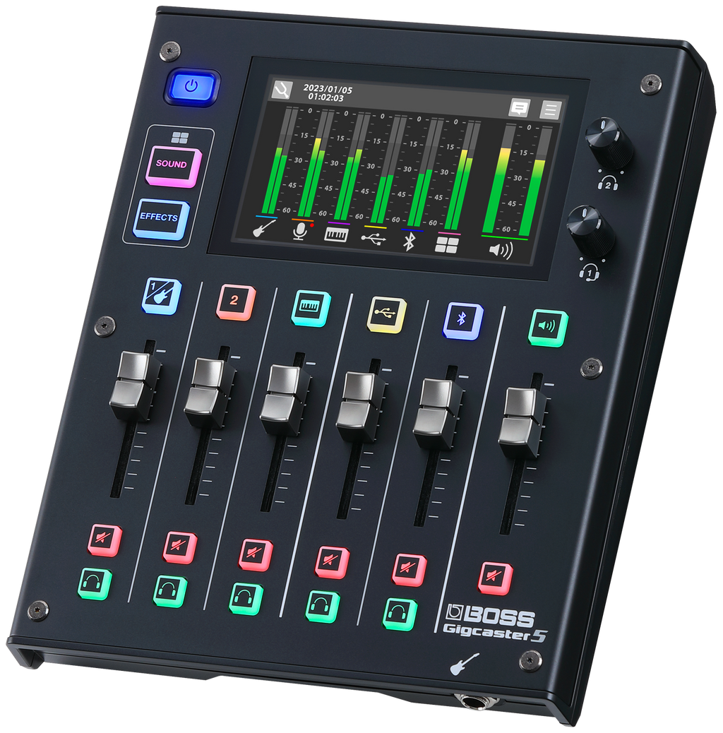 Boss GCS5 Gigcaster 5 Audio Streaming Mixer