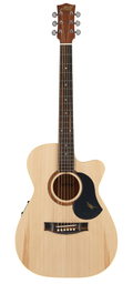 Maton Performer 808 Slimline Acoustic Electric Guitar w/Case - Natural Satin