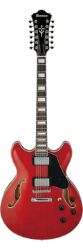 Ibanez AS7312 TCD Electric Guitar - Transparent Cherry Red