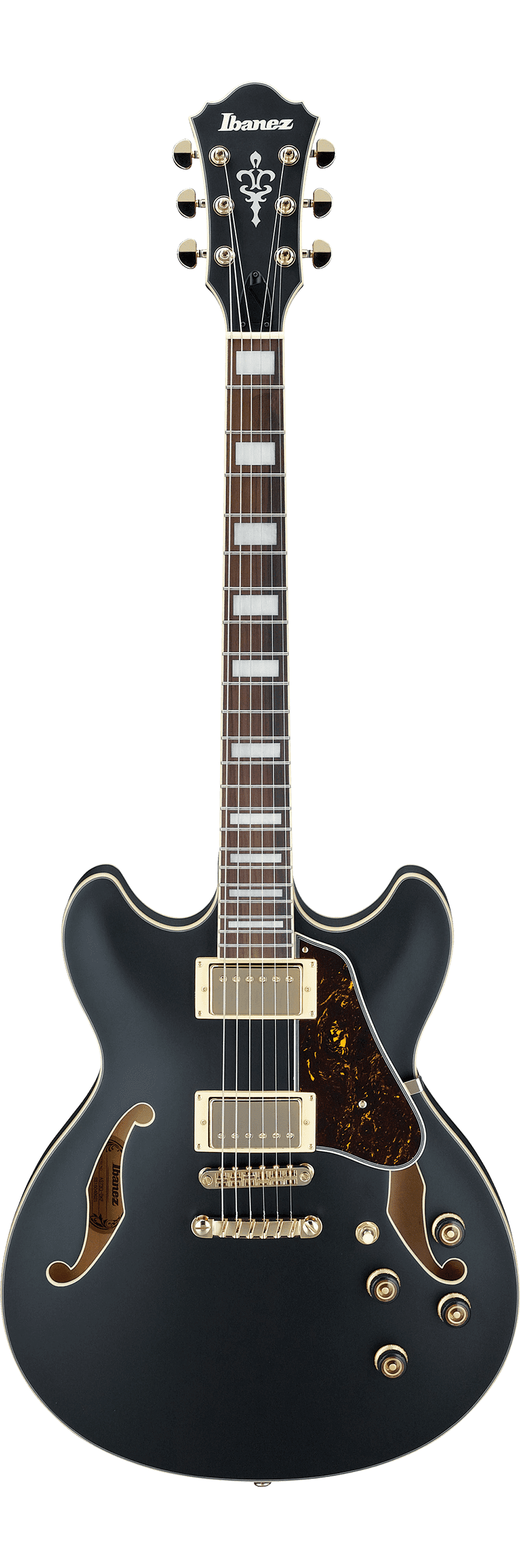 Ibanez AS73G BKF Electric Guitar - Black Flat