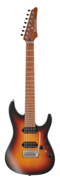 Ibanez AZ24027 TFF Prestige 7-String Electric Guitar W/Case - Tri-fade Flat Burst