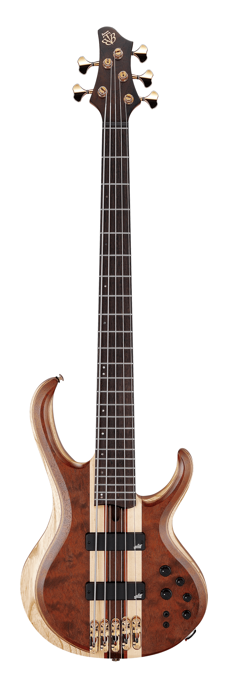 Ibanez BTB1835 NDL Premium Electric 5-String Bass - Natural Shadow Low Gloss