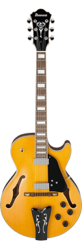 Ibanez GB10EM George Benson Signature Hollowbody Guitar - Antique Amber