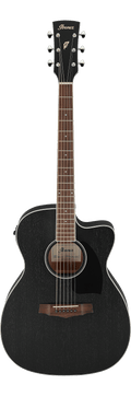 Ibanez PC14MHCE WK Acoustic Electric Guitar - Weathered Black
