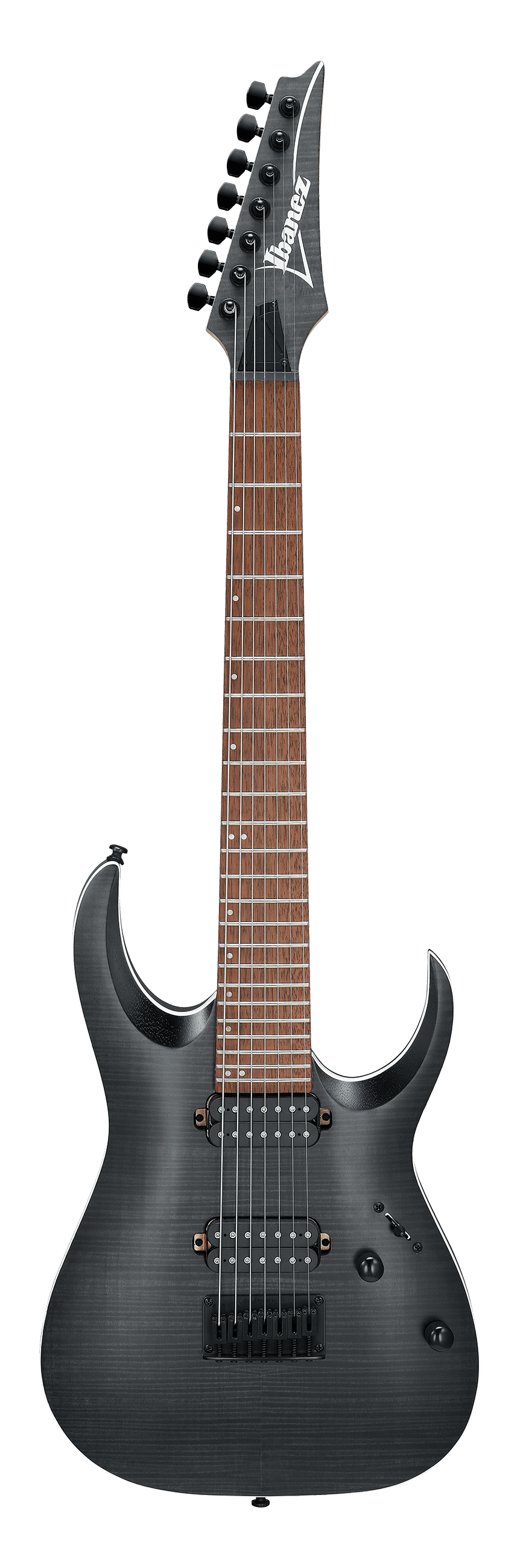 Ibanez RGA742FM TGF 7-String Electric Guitar - Transparent Gray Flat
