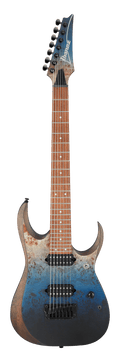 Ibanez RGD7521PB DSF 7-String Electric Guitar - Deep Seafloor Fade Flat