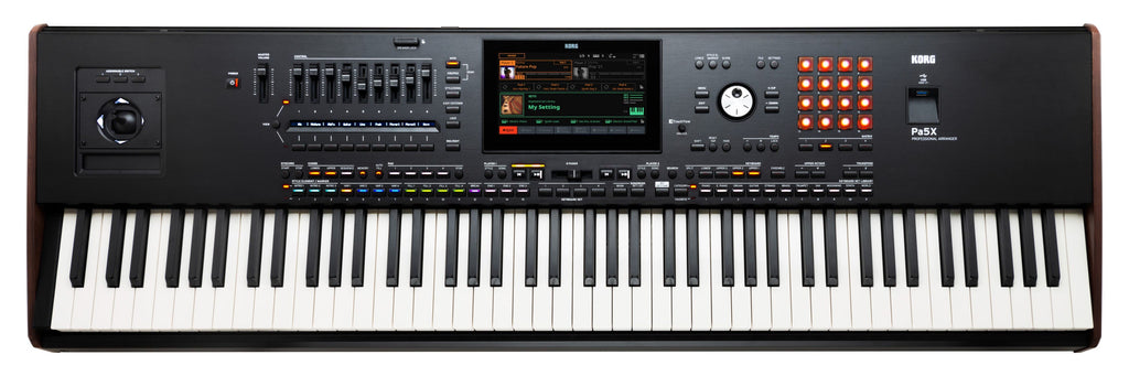 Korg PA5X-88 88-note Arranger Keyboard w/Hammer Action Keys
