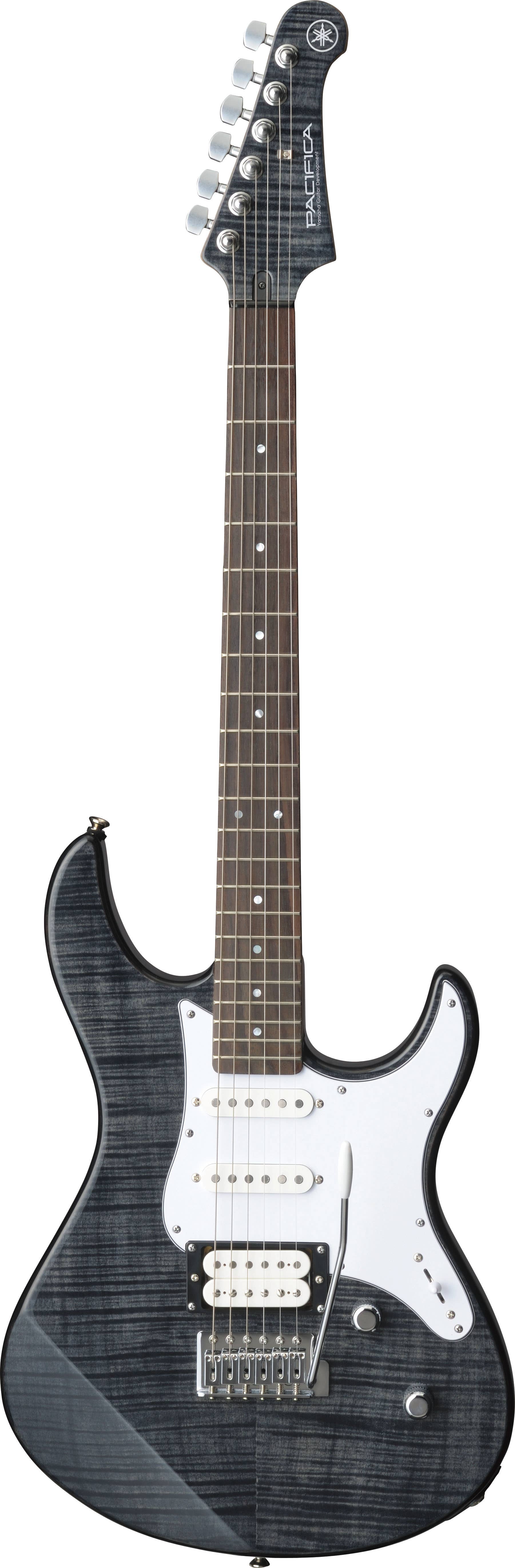 Yamaha Pacifica 212VFM Electric Guitar - Flamed Maple Translucent Black (PAC212VFMTB)