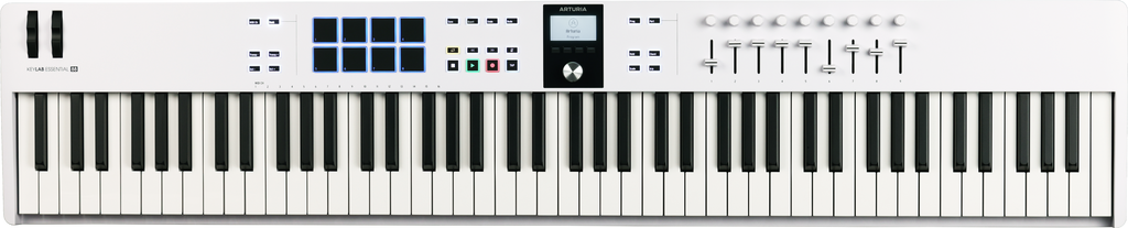 Arturia Keylab Essential 88 MK3 Controller Keyboard - White