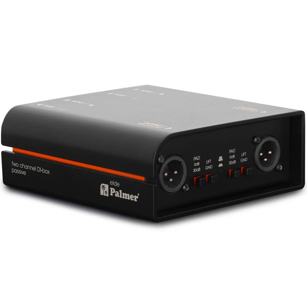 Palmer RIVER Elde - Passive 2-Channel DI-Box