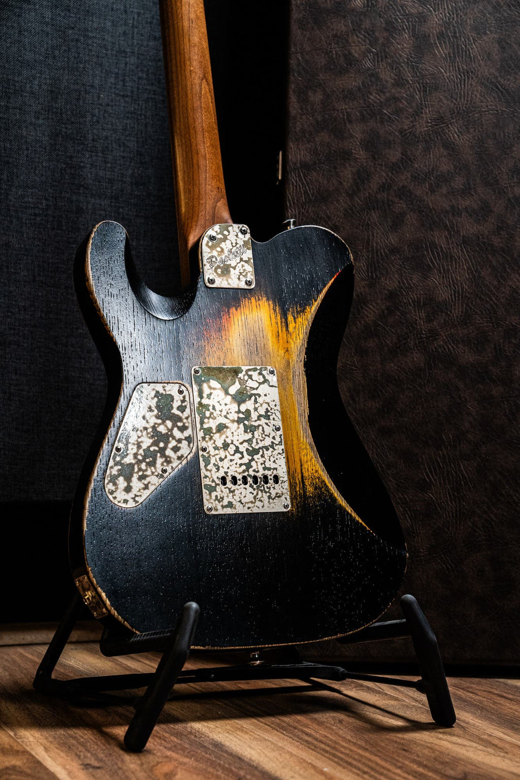 Paoletti Nancy Loft SSS 2 Electric Guitar - Heavy Black (Designed by Dave Kilminster)