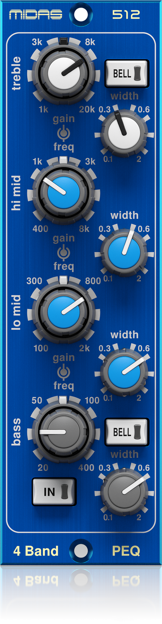 Midas 500-series Parametric Equaliser 512 v2