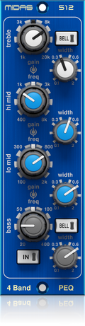 Midas 500-series Parametric Equaliser 512 v2
