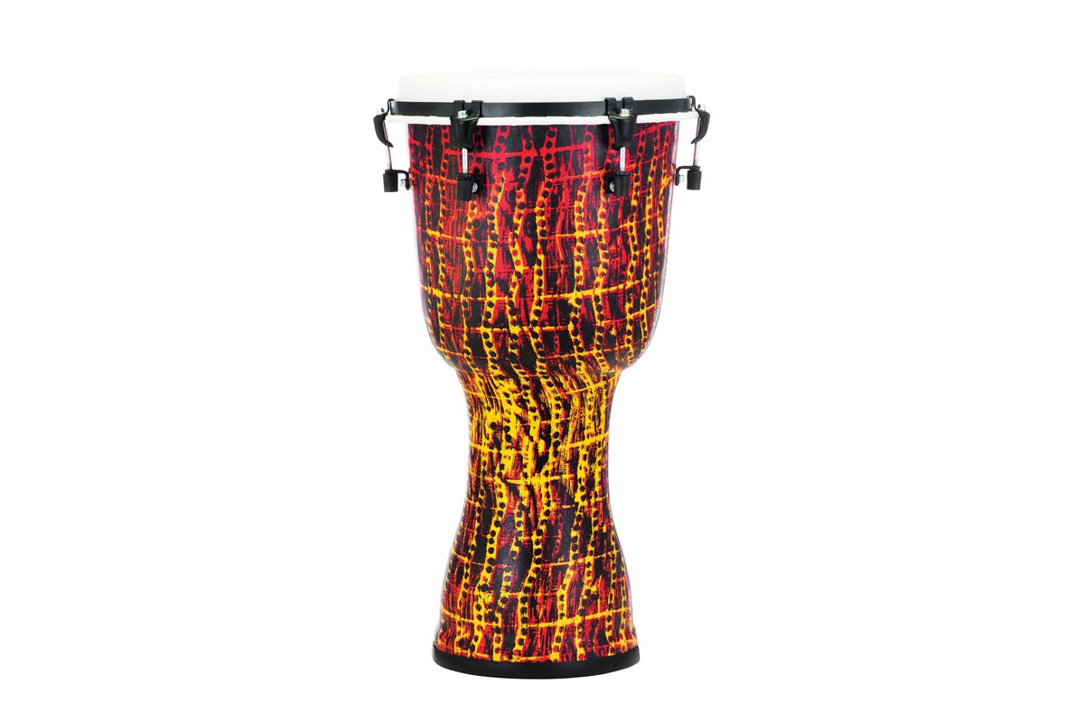 Pearl Percussion 12" Top Tuned Djembe - Tribal Fire