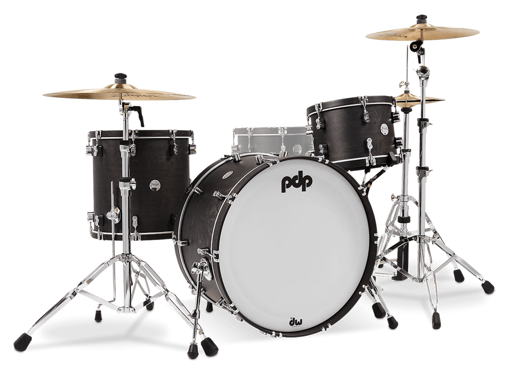 PDP Concept Classic 3-piece Drum Kit - Shell Pack - Ebony Stain