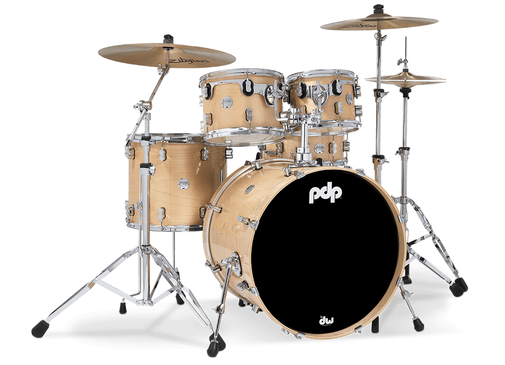 PDP Concept Maple 5-piece Drum Kit - Shell Pack w/HW815 Pack - Natural