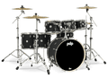 PDP Concept Maple 7-piece Drum Kit - Shell Pack w/HW815 Pack - Satin Black
