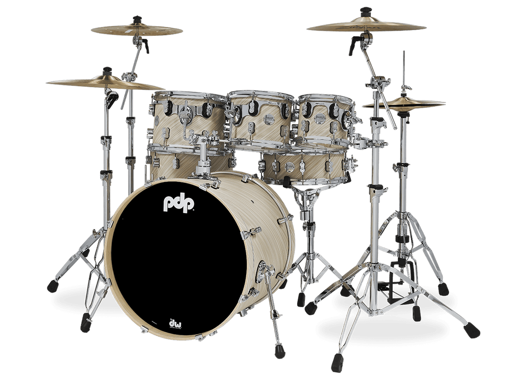 PDP Concept Maple 7-piece Drum Kit - Shell Pack w/HW815 Pack - Twisted Ivory
