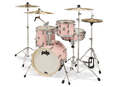 PDP New Yorker 4pc Compact Drum Kit - Shell Pack - Pale Rose Sparkle