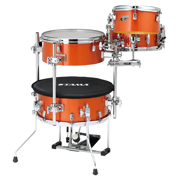 Tama Cocktail-JAM Compact Drum Kit - Bright Orange Sparkle