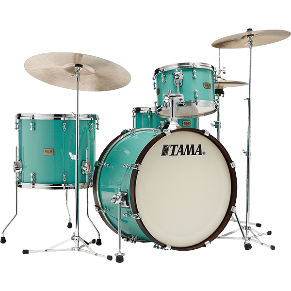 Tama S.L.P. Fat Spruce 3pc Drum Kit - Shell Pack - Turquoise